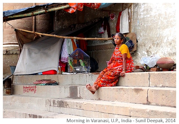 Varanasi morning, UP, India - Images by Sunil Deepak