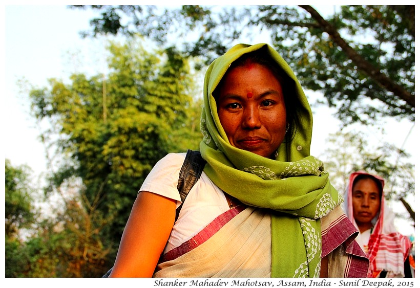 Women, Shanker Mahadev Mahotsav, Assam, India - Images by Sunil Deepak