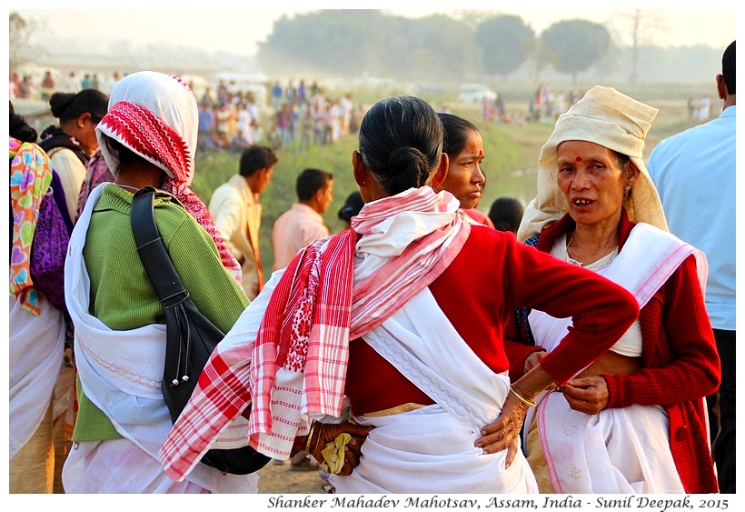 Women, Shanker Mahadev Mahotsav, Assam, India - Images by Sunil Deepak