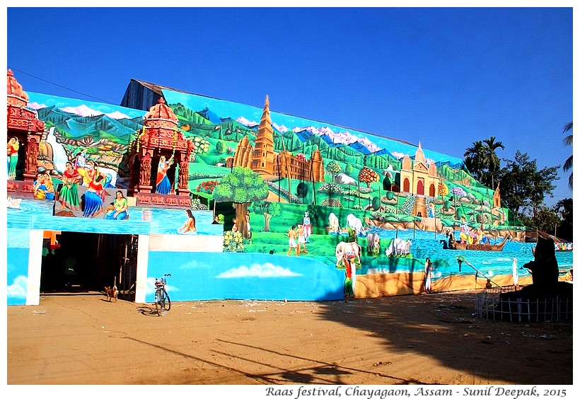 Raas festival, Assam, India - Images by Sunil Deepak