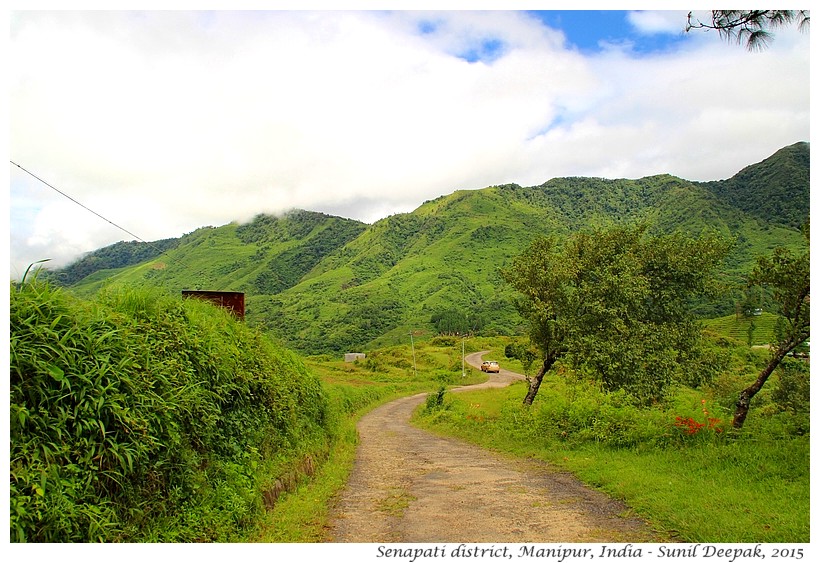 Mountains, Nagaland-Manipur border, India - Images by Sunil Deepak