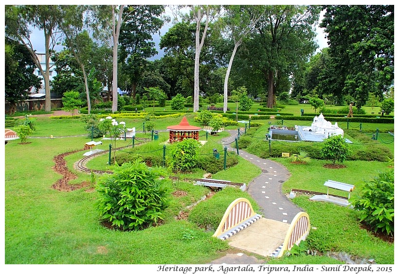 Heritage park, Agartala, Tripura, India - Images by Sunil Deepak