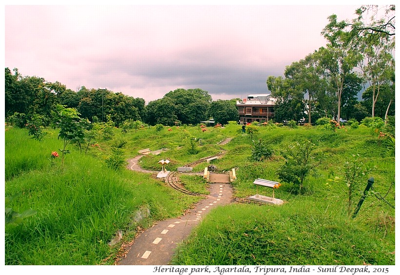Heritage park, Agartala, Tripura, India - Images by Sunil Deepak