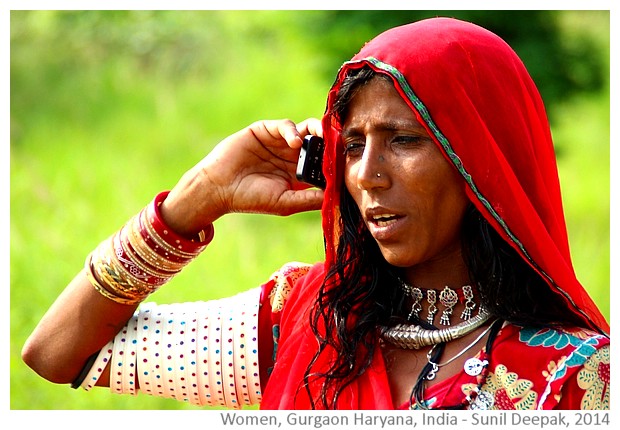 Woman, Gurgaon Haryana India - Sunil Deepak, 2014