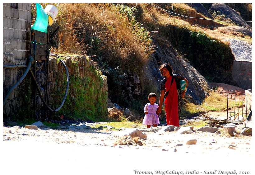 Women, Meghalaya, India - Images by Sunil Deepak