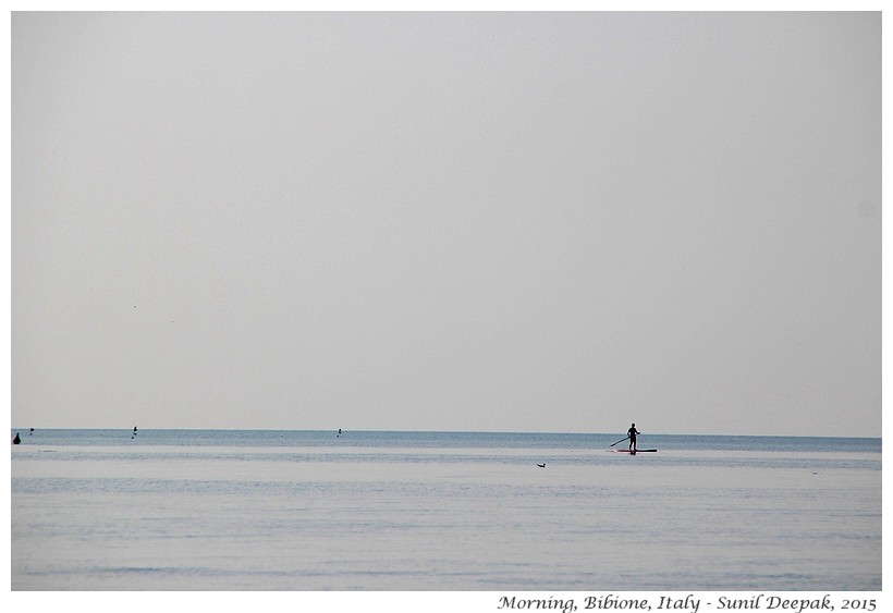 Morning, Bibione, Veneto, Italy - Images by Sunil Deepak