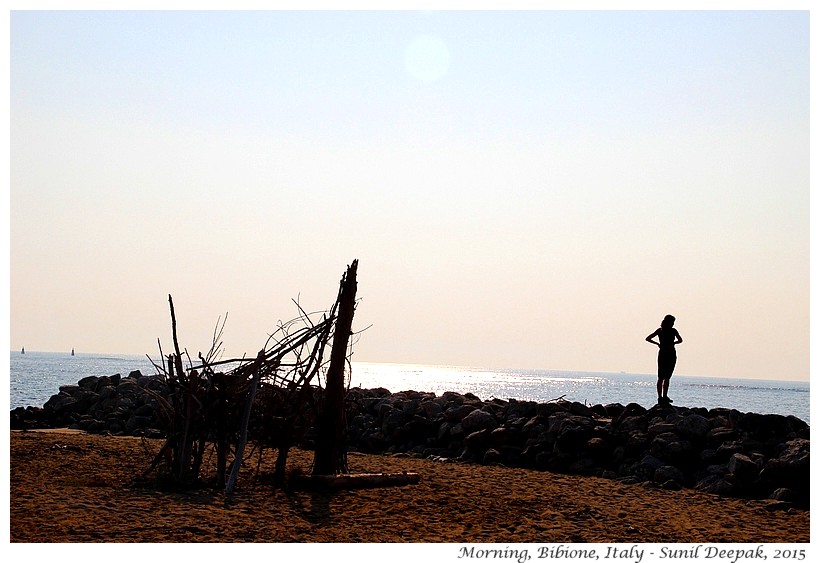 Morning, Bibione, Veneto, Italy - Images by Sunil Deepak