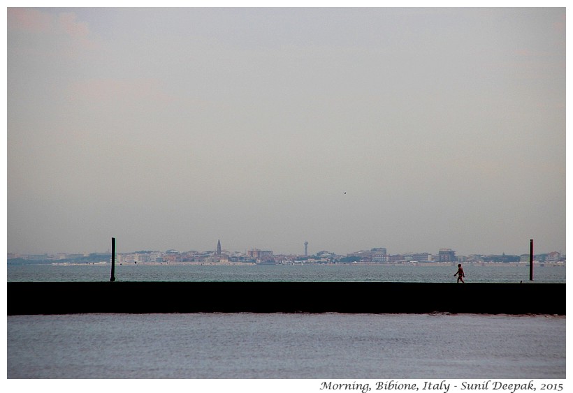 Morning, Bibione, Veneto, Italy - Images by Sunil Deepak