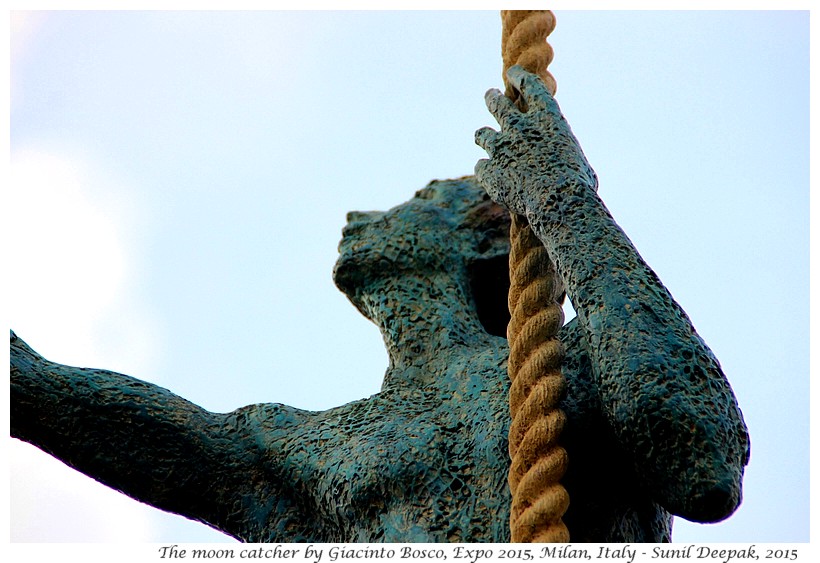 Moon catcher by Giacinto Bosco, Expo 2015, Milan, Italy - Images by Sunil Deepak