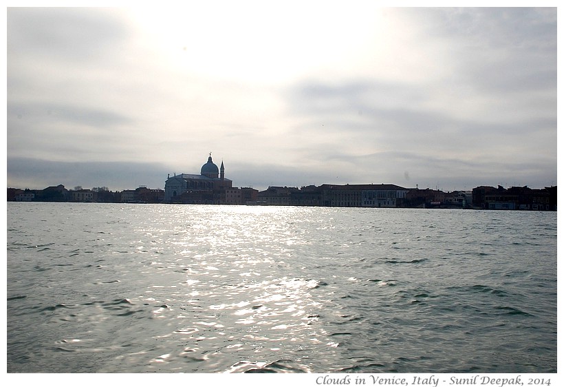 Clouds, Giudecca, Venice, Italy - Images by Sunil Deepak