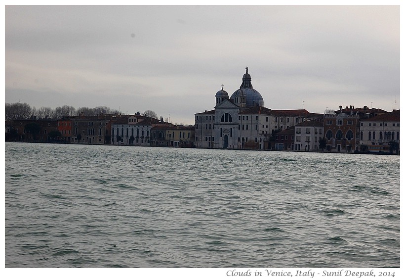 Clouds, Giudecca, Venice, Italy - Images by Sunil Deepak