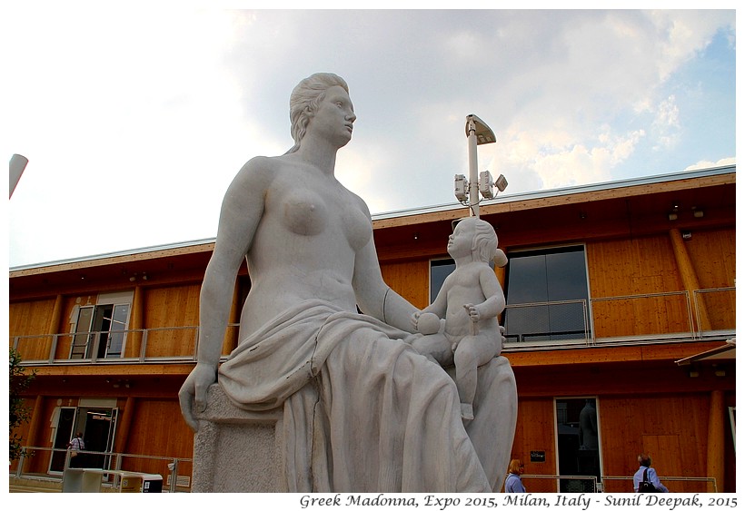 Greek Madonna, Expo 2015, Milan, Italy