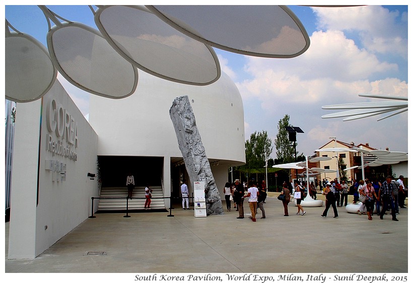Korea pavilion, Expo 2015, Milan, Italy - Images by Sunil Deepak