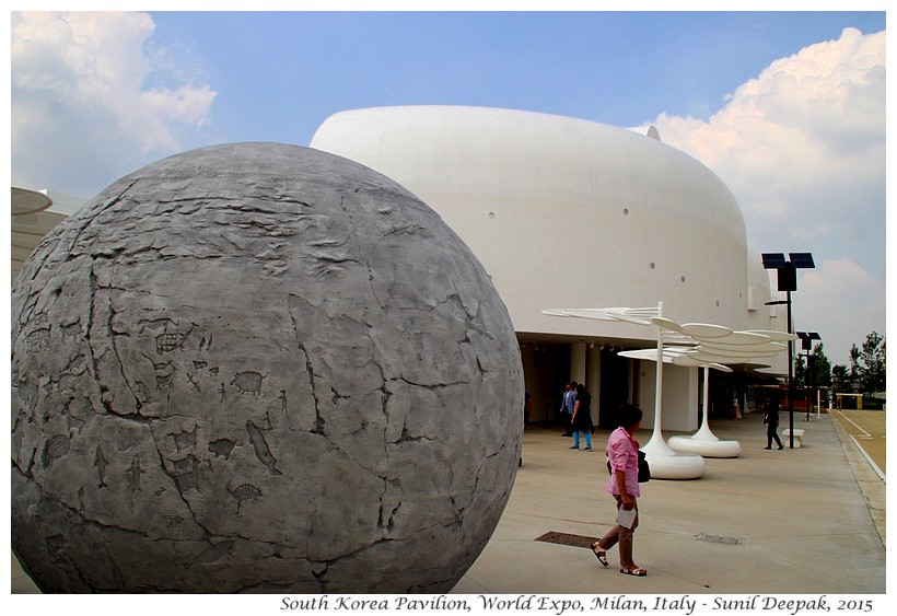 Korea pavilion, Expo 2015, Milan, Italy - Images by Sunil Deepak