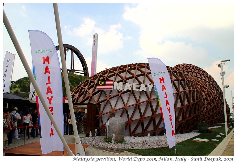 Malaysia pavilion, Expo 2015, Milan, Italy - Images by Sunil Deepak