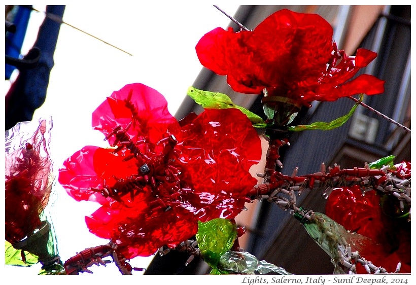 Lights of Salerno, Italy - Images by Sunil Deepak, 2014