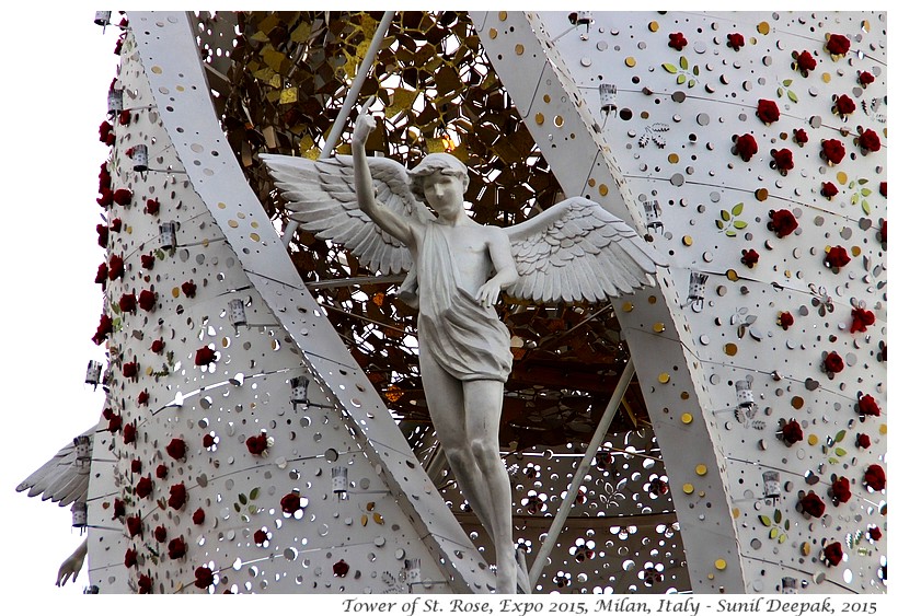 Tower of St Rose, Expo 2015, Milan, Italy - Images by Sunil Deepak