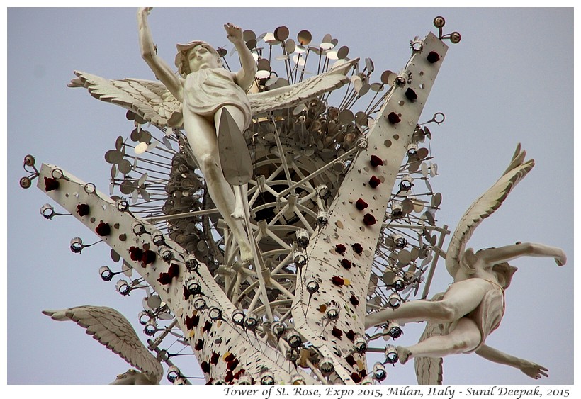 Tower of St Rose, Expo 2015, Milan, Italy - Images by Sunil Deepak