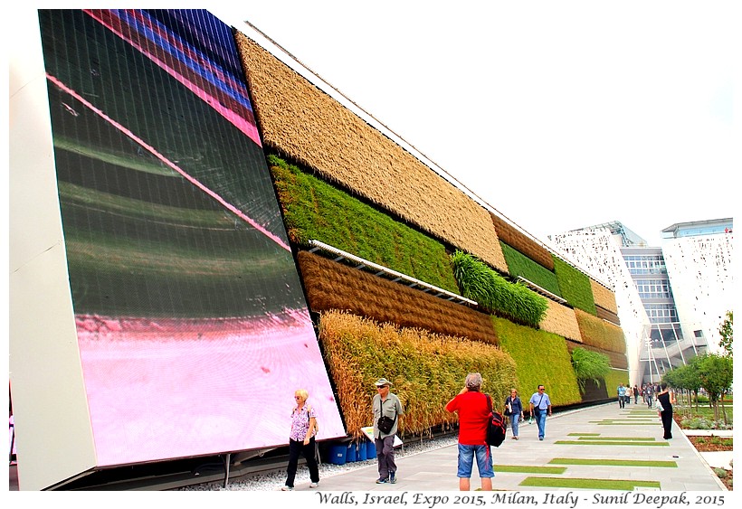 Walls - Israel pavilion, Expo 2015, Milan, Italy - Images by Sunil Deepak