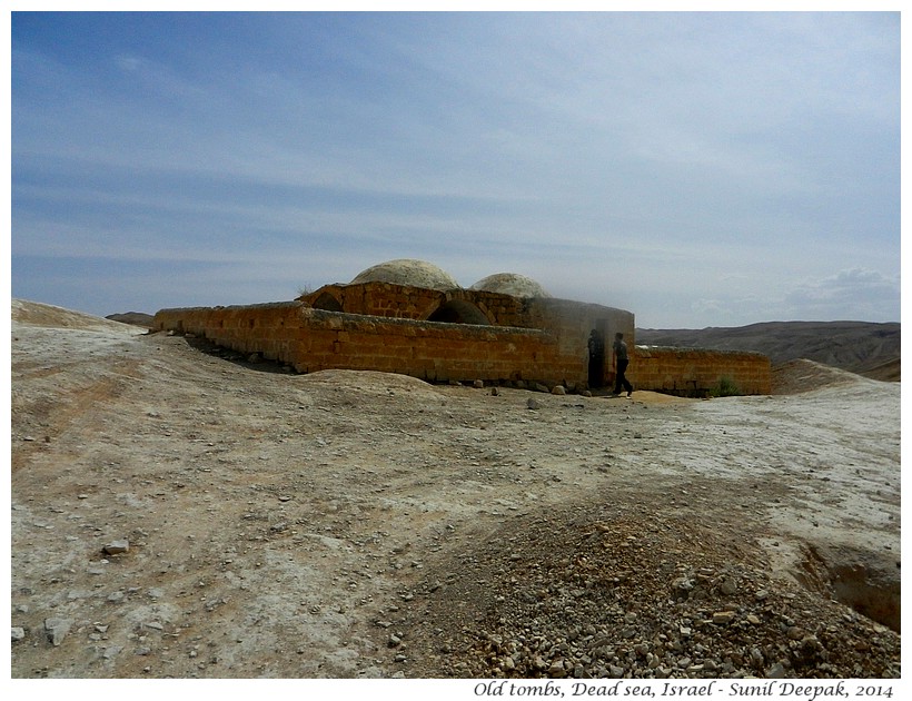 Abandoned mausoleum, Dead Sea, Israel - Images by Sunil Deepak