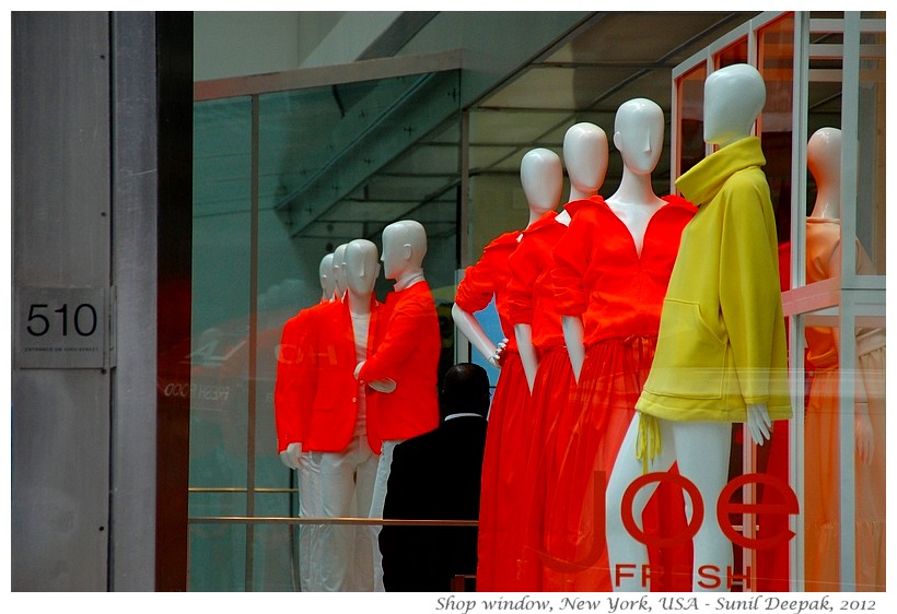 Shop windows, New York, USA - Images by Sunil Deepak