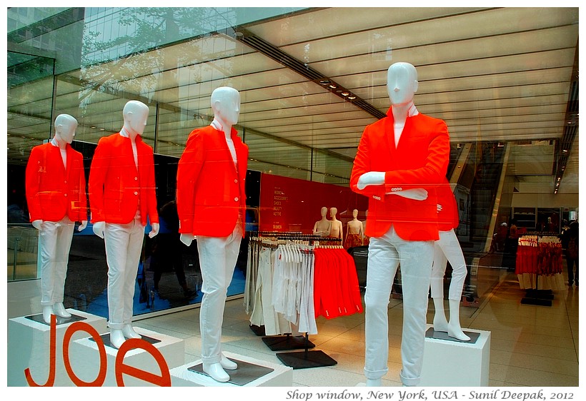 Shop windows, New York, USA - Images by Sunil Deepak