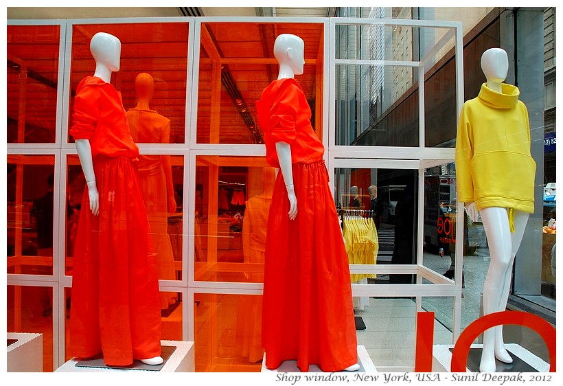 Shop windows, New York, USA - Images by Sunil Deepak