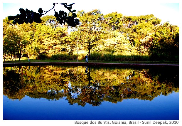 Lake, Bosque dos Buritis, Goiania, Brazil - images by Sunil Deepak, 2010