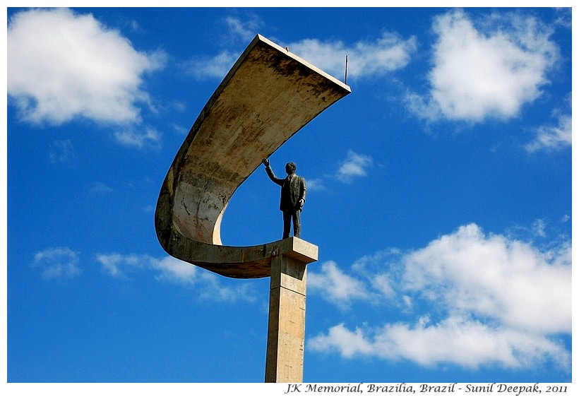 JK Memorial, Brazilia, Brazil - Images by Sunil Deepak