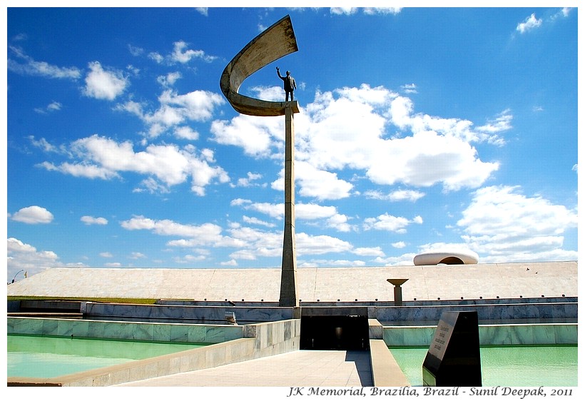JK Memorial, Brazilia, Brazil - Images by Sunil Deepak