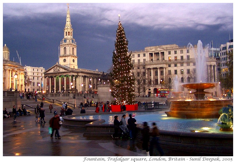 Around the World in 30 beautiful Fountains - London, UK - Images by Sunil Deepak