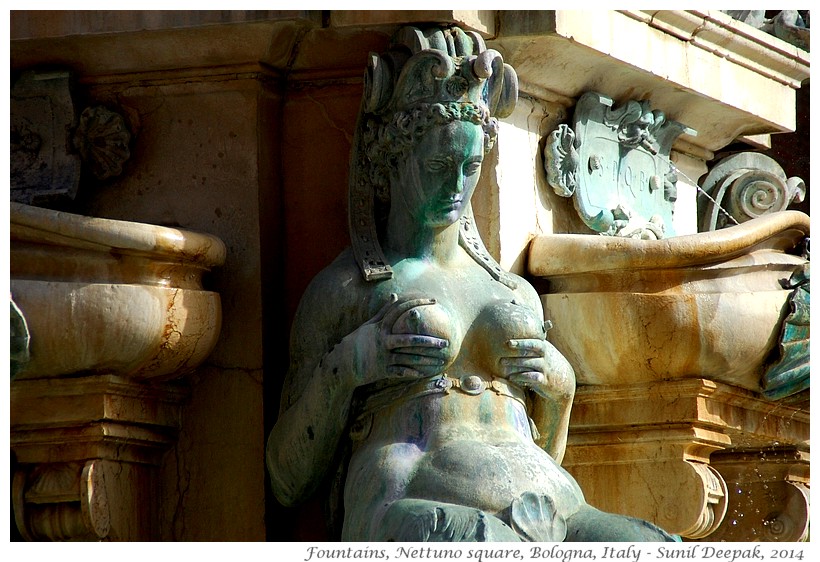 Most beautiful fountains - Italy, Bologna - Images by Sunil Deepak