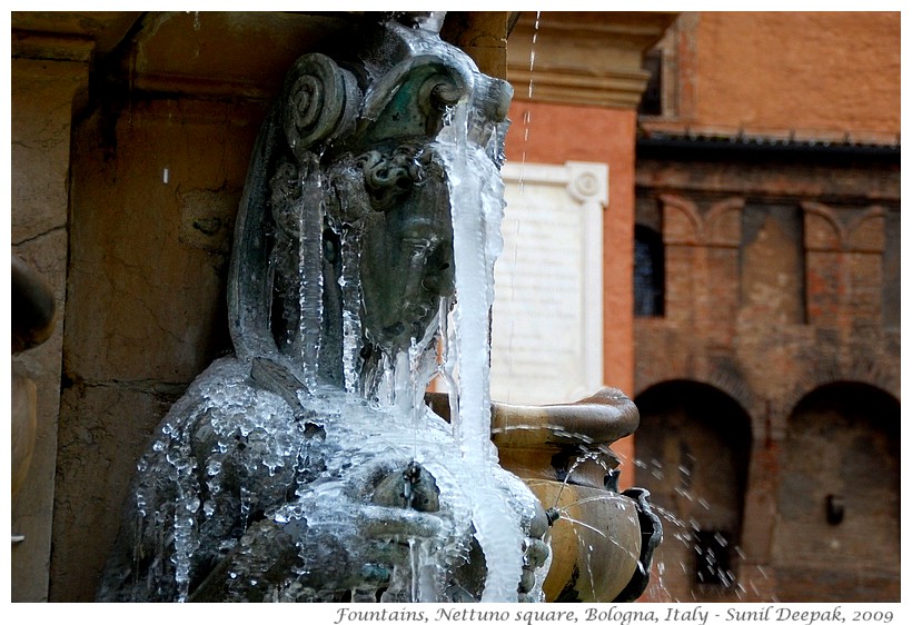 Most beautiful fountains - Italy, Bologna - Images by Sunil Deepak