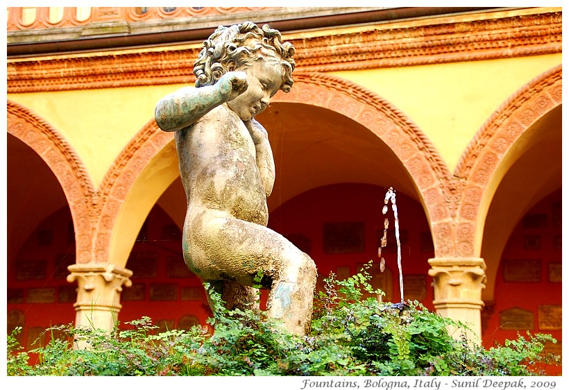 Most beautiful fountains - Italy, Bologna - Images by Sunil Deepak