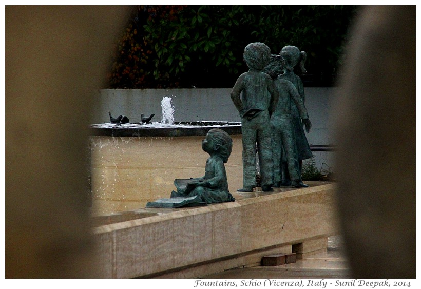 Most beautiful fountains - Italy, Schio - Images by Sunil Deepak