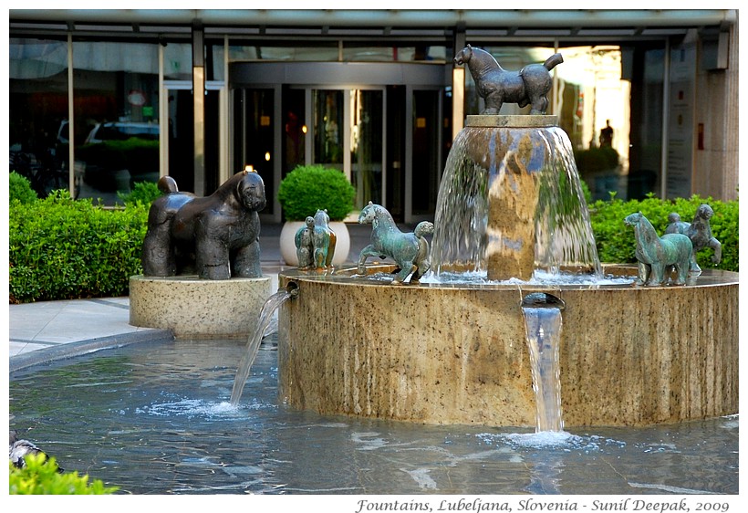 Most beautiful fountains - Slovenia - Images by Sunil Deepak