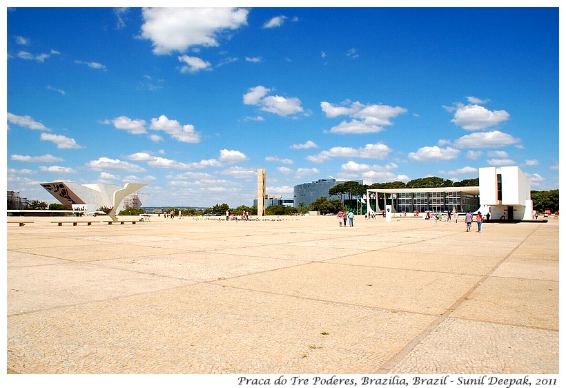 Praca dos tre poderes, Brazilia, Brazil - Images by Sunil Deepak