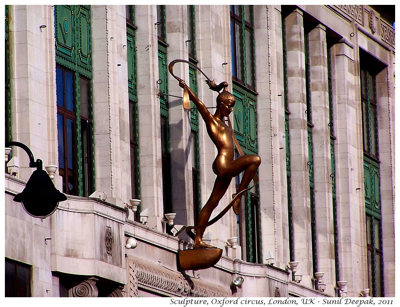 Dancing Girl, London, UK - Image by Sunil Deepak