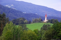 Mountains around Braie lake, Alto Adige, Italy