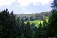 Mountains around Braie lake, Alto Adige, Italy