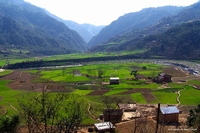 Mountain villages from Nepal