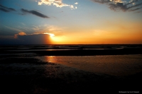 Sunset at Beja Beach, Amazonas, Brazil