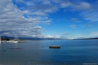Lake Leman in Geneva, Switzerland