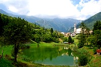 Lakes in north-east Italy