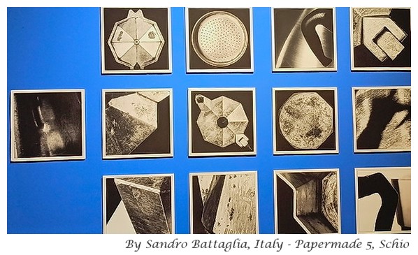 Papermade 5 Art Exhibition, Artwork by Sandro Battaglia - Image by Sunil Deepak