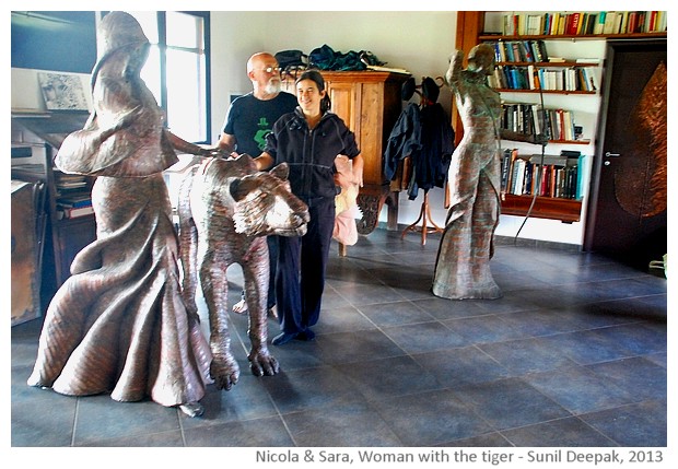 Works of Sara Bolzani, images by Sunil Deepak, 2013