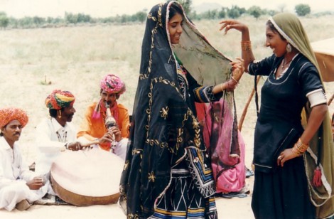 Still from Folk Songs of 1857 - TV serial by Arun Chadha, 1997