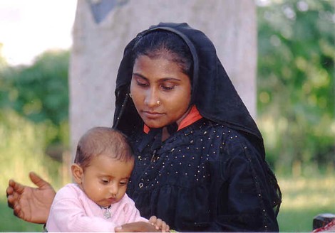 A still from Integrated Child Development, documentary film by Arun Chadha
