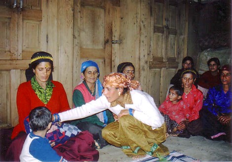 A still from Integrated Child Development, documentary film by Arun Chadha