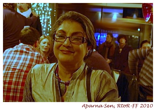 Aparna Sen, in Florence, December 2010